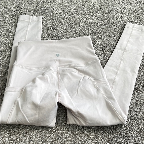 Baby pink leggings with pockets - Picture 5 of 5